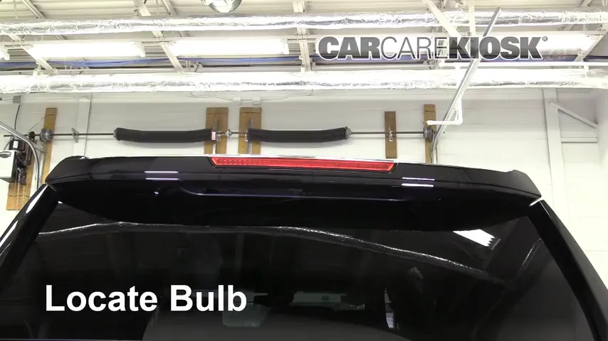 2018 Chevrolet Tahoe Premier 6.2L V8 FlexFuel Lights Center Brake Light (replace bulb)